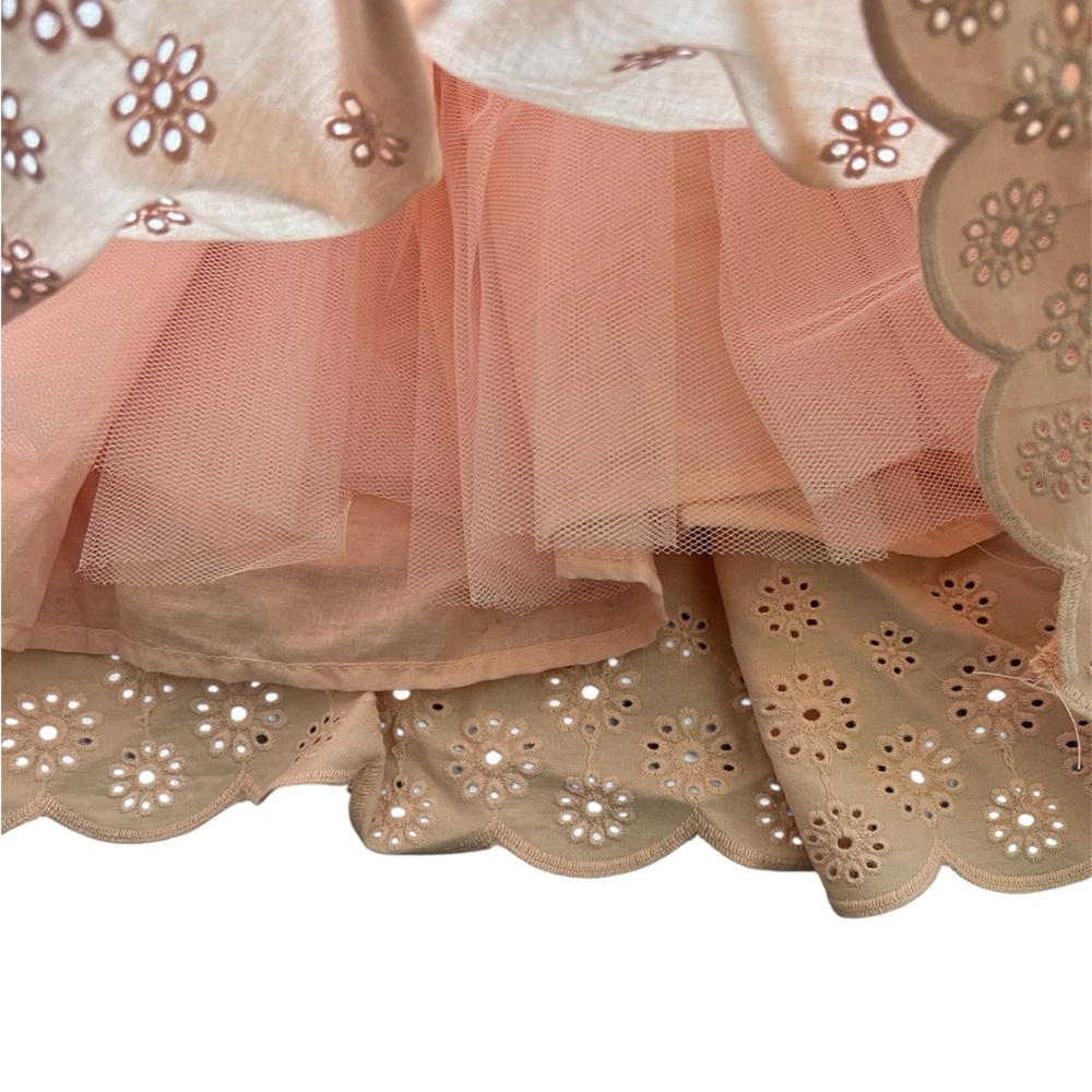 Blueberi Boulevard Pink Ruffle Dress With Hat | 18M NWT - Picture 4 of 4